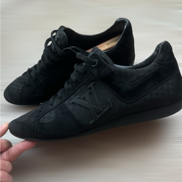 Louis Vuitton Other - LV Vibes sneaker in Petit Damier fabric and suede calf IT 7.5